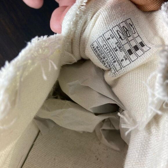 Rocket Dog Off White Canvas Slip On Sneakers Size 8 Woman's - Picture 5 of 7